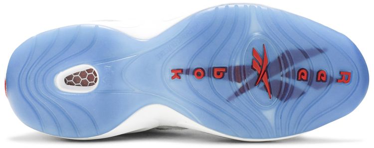 Reebok Question Mid White Pearlized Red