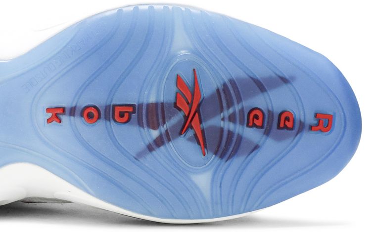 Reebok Question Mid White Pearlized Red