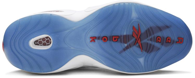 Reebok Question Mid White Pearlized Red 2016