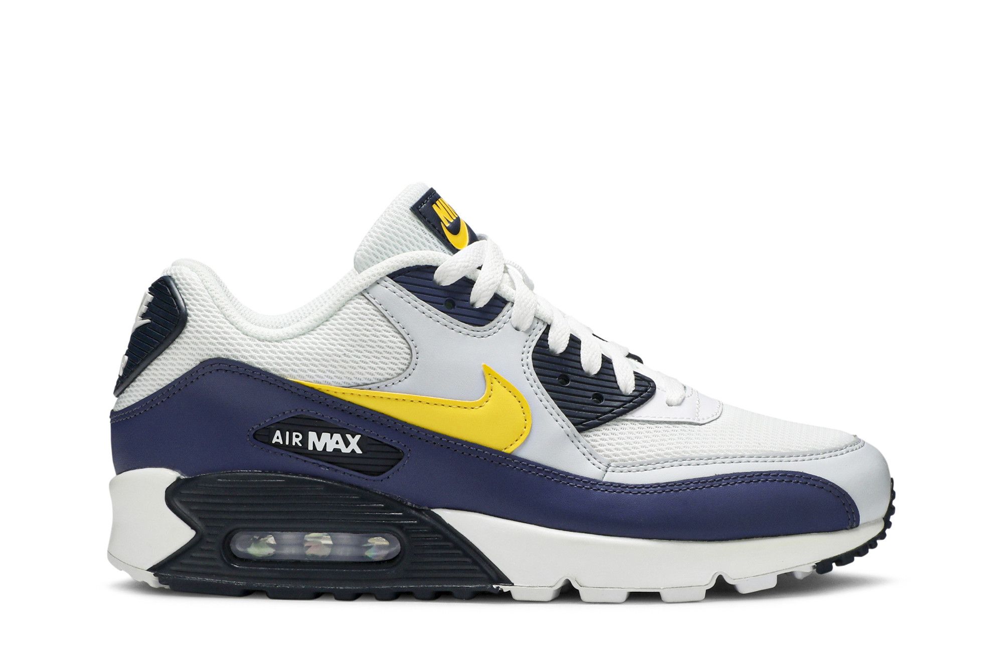Buy Air Max 90 Essential Michigan AJ1285 101 GOAT