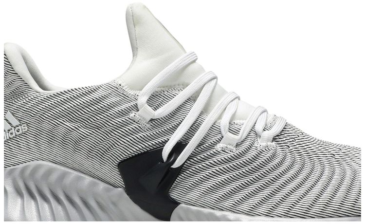Adidas AlphaBounce Instinct Cloud White Grey Two