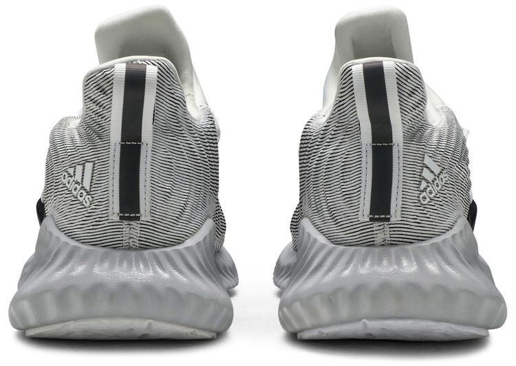 Adidas AlphaBounce Instinct Cloud White Grey Two