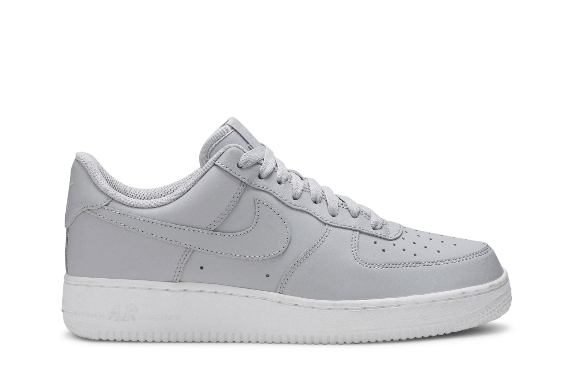 Nike air force one wolf grey best sale