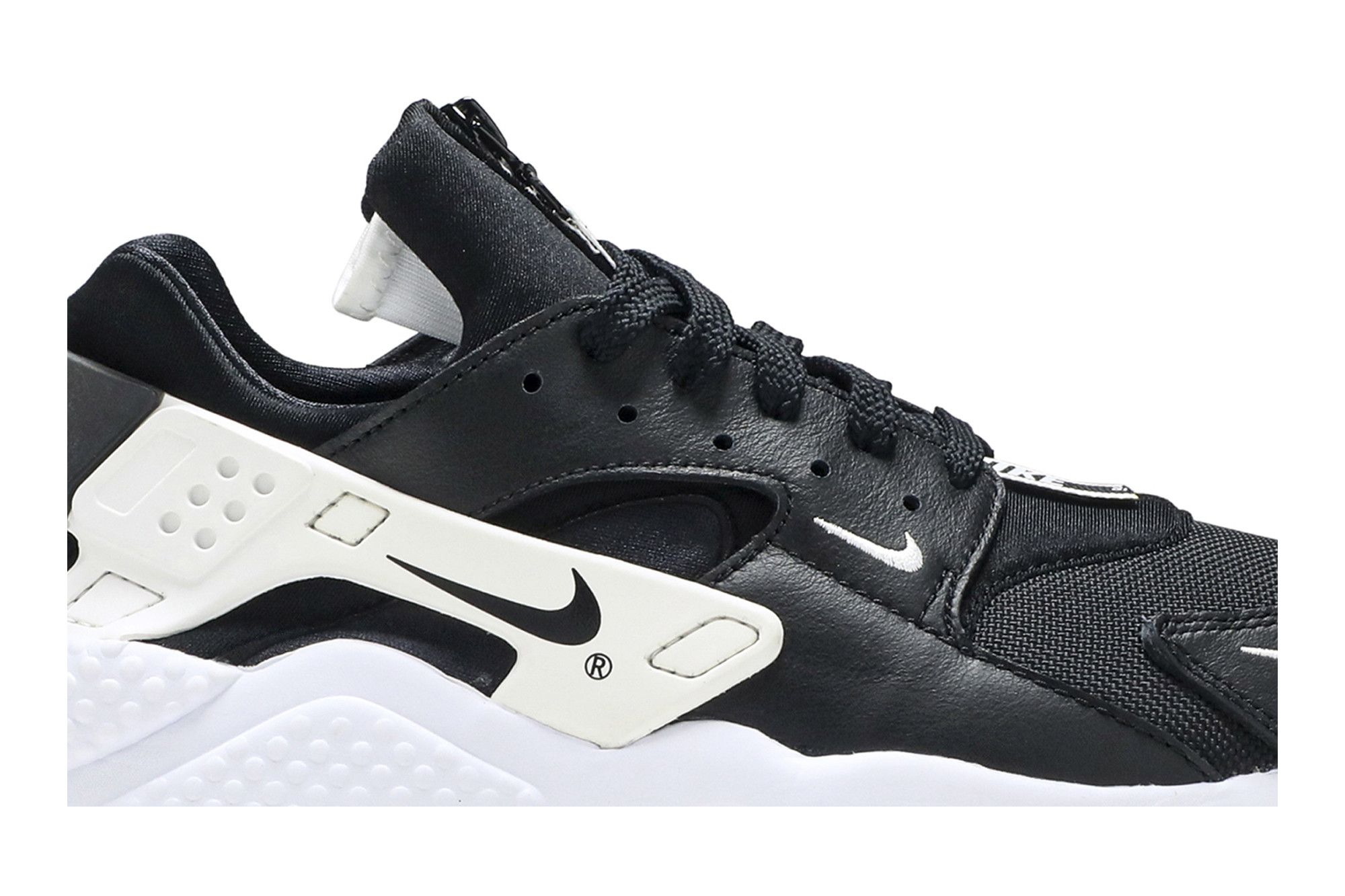 Nike huarache zip black new arrivals