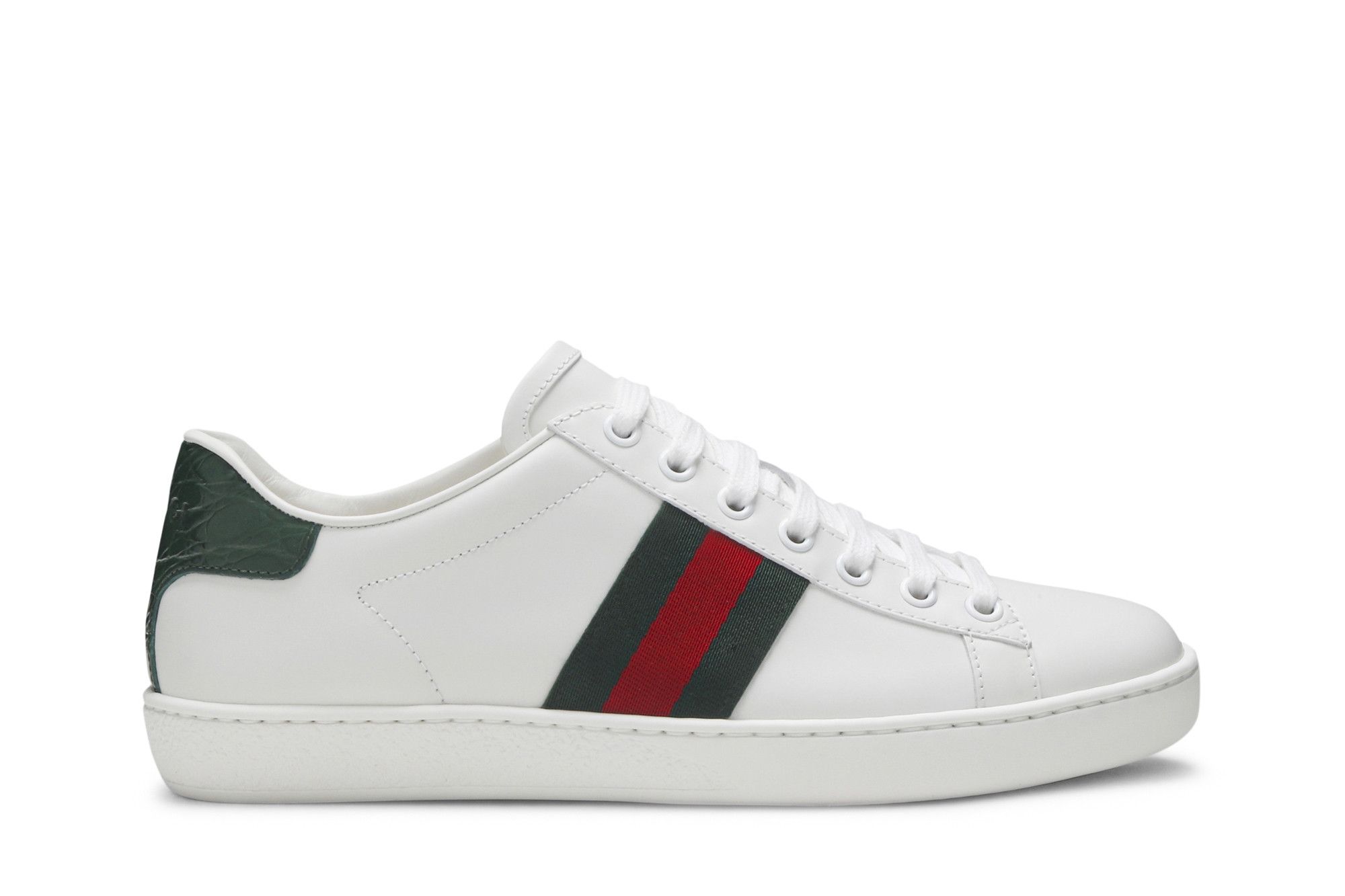 Gucci ace crocodile hotsell