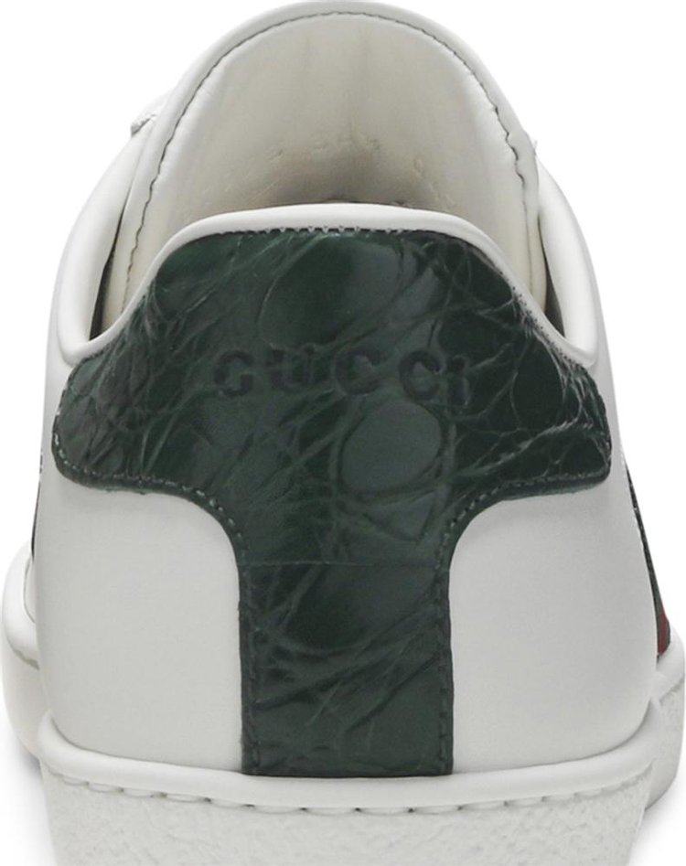 Gucci Wmns Ace Green Crocodile