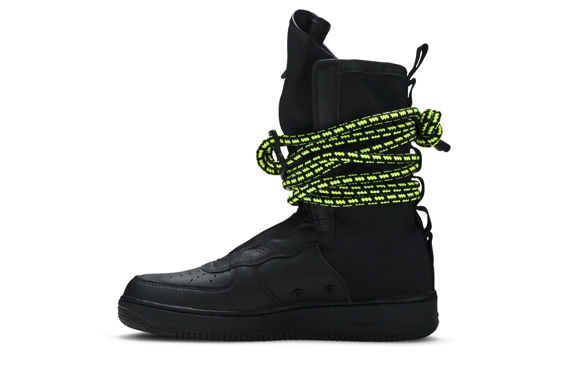 Sf air force 1 high black volt deals