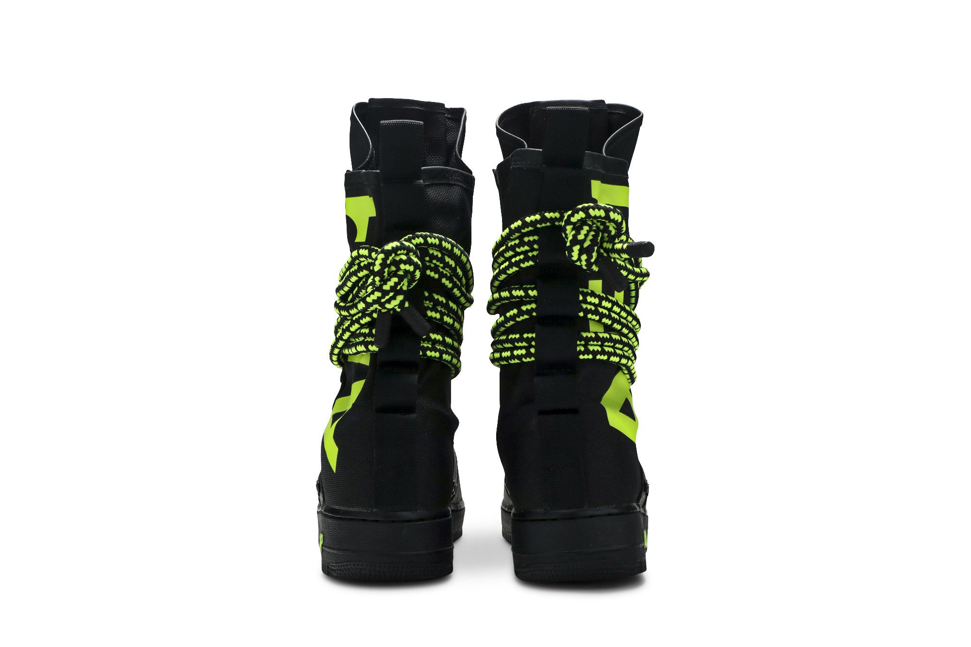 Nike sf air force 1 high black volt clearance