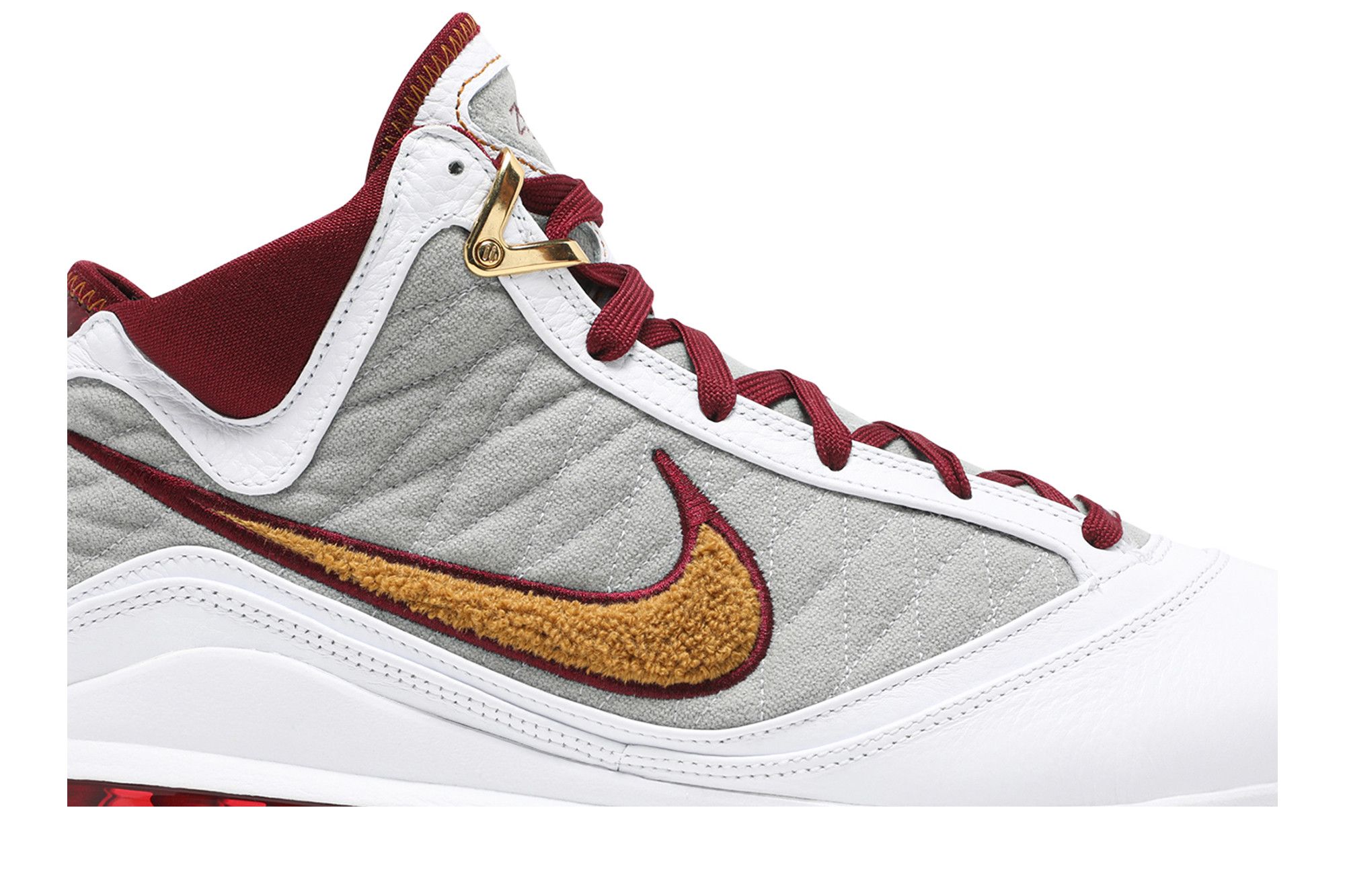 Lebron 7 white red 2025