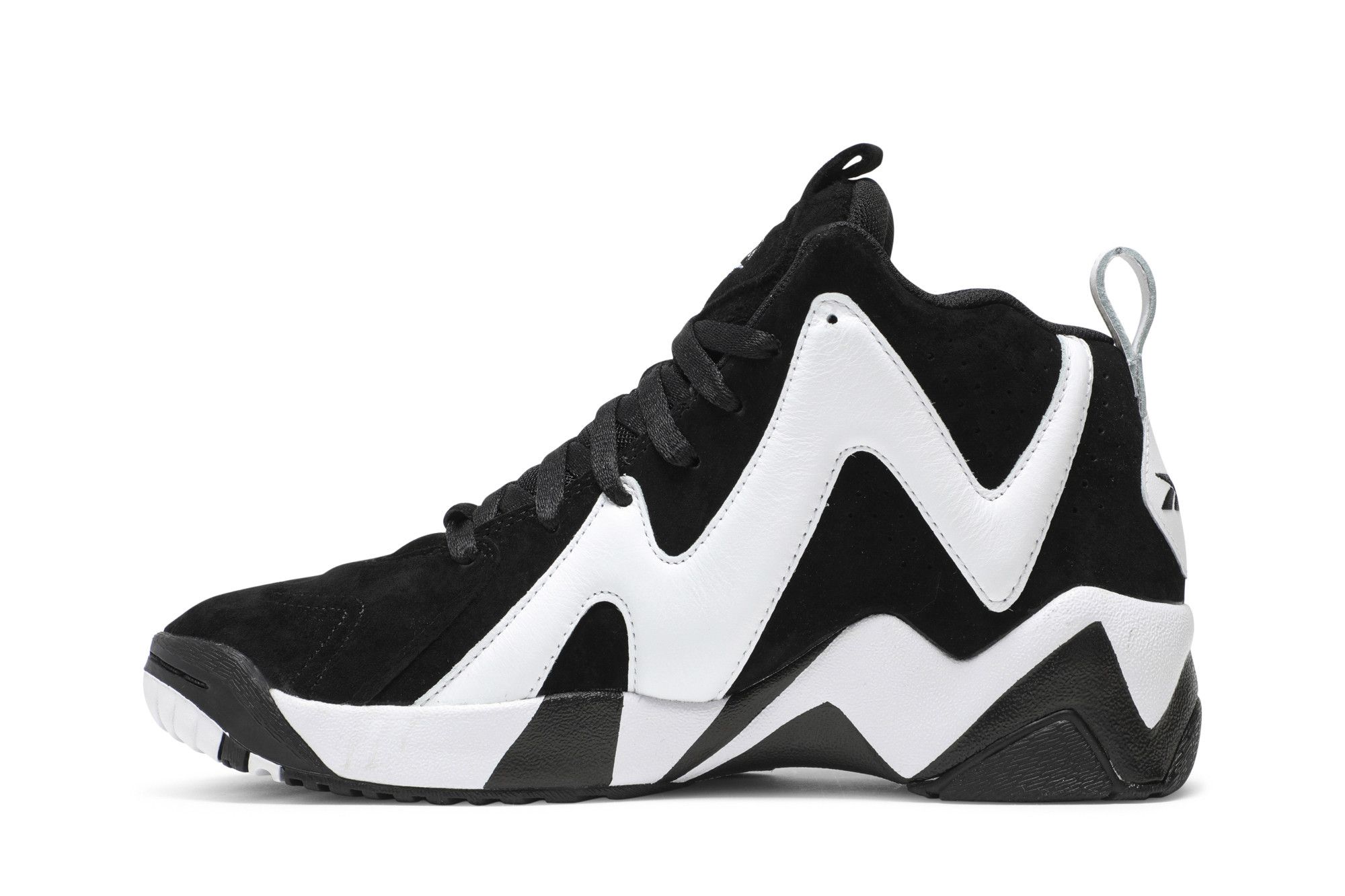 Black and white reebok kamikaze 2 new arrivals