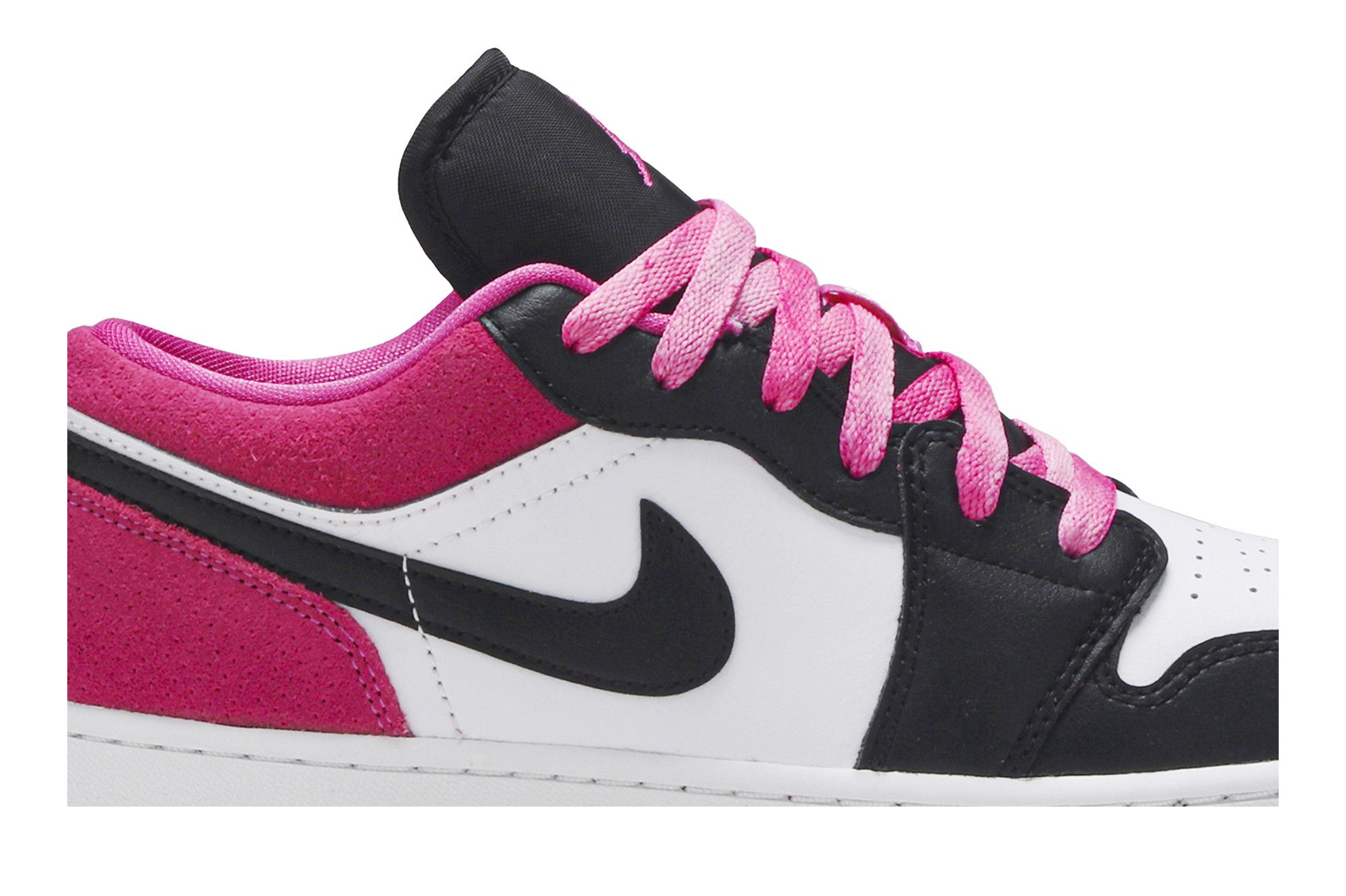Buy Air Jordan 1 Low SE GS Black Active Fuchsia CT1564 005 GOAT