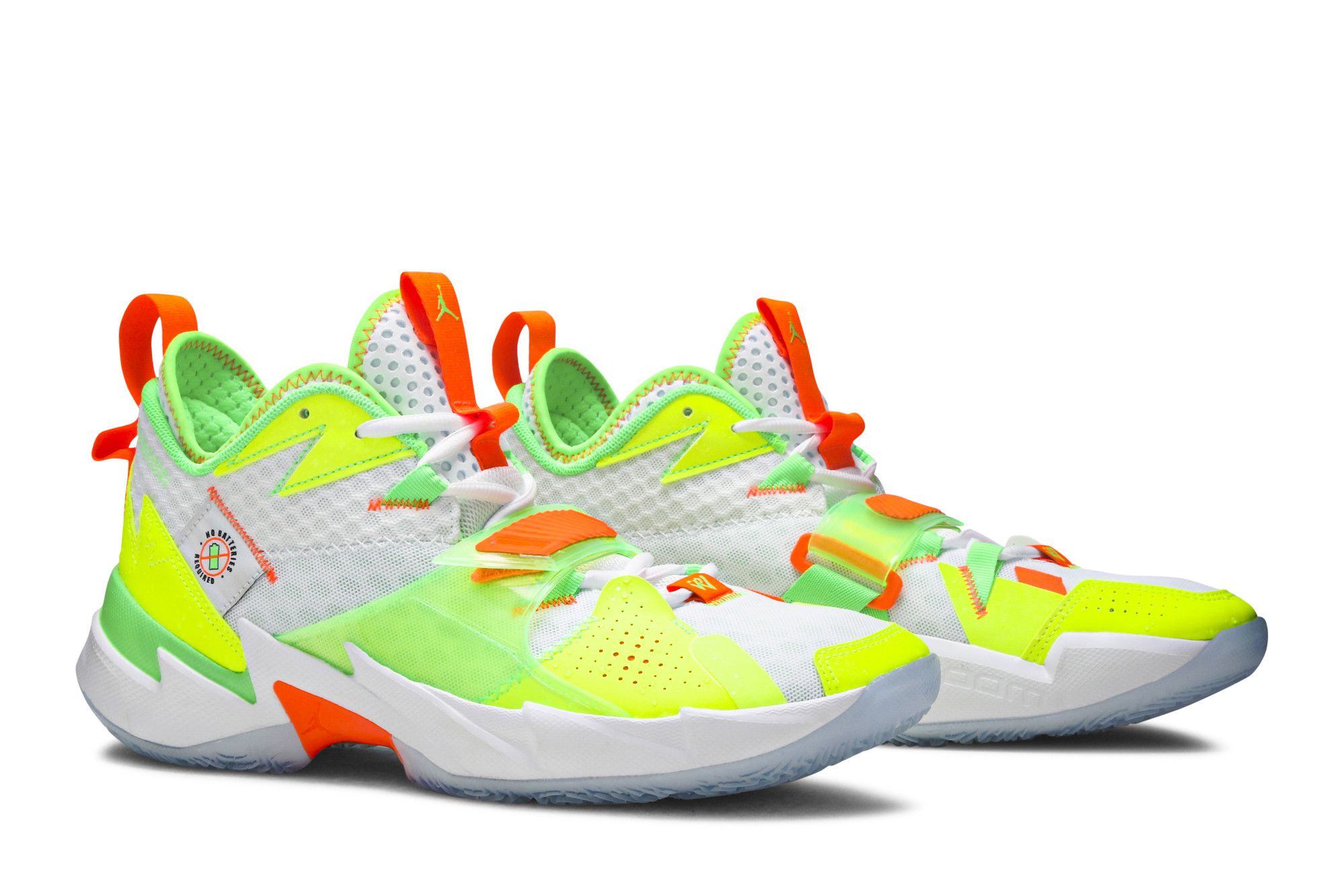 Russell westbrook neon green shoes 2025