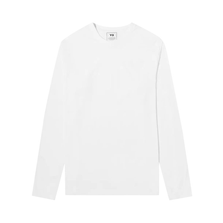 Y-3 Classic Chest Logo Long-Sleeve Tee 'Core White'