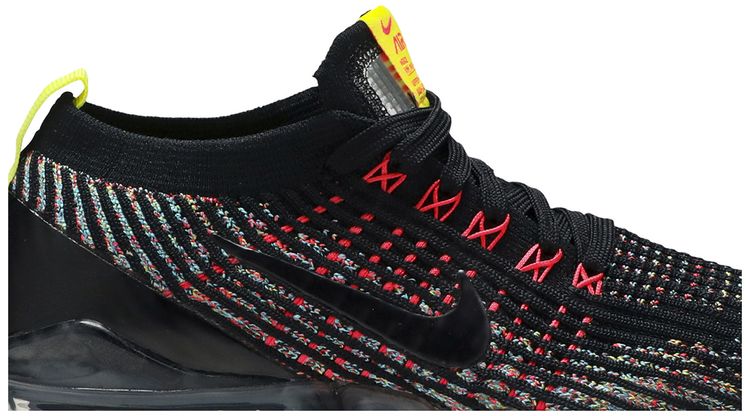 Nike Wmns Air VaporMax Flyknit 3 Black Multi Color