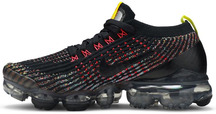 Nike Wmns Air VaporMax Flyknit 3 Black Multi Color