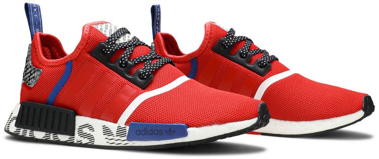 Adidas NMD R1 Active Red Black