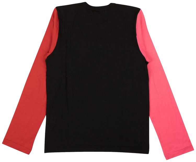 Comme des Garcons Colour Block Sweater Red