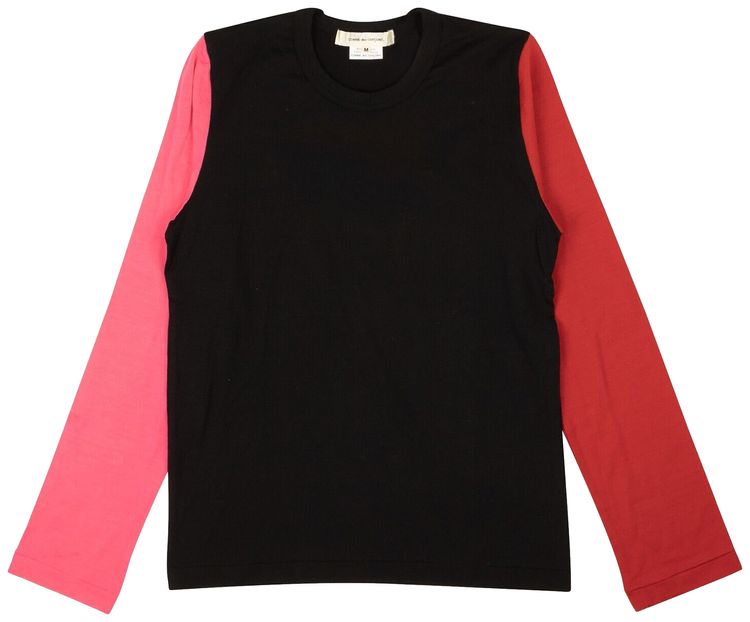 Comme des Garcons Colour Block Sweater Red