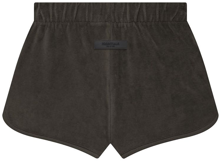 Fear of God Essentials Velour Short Off Black