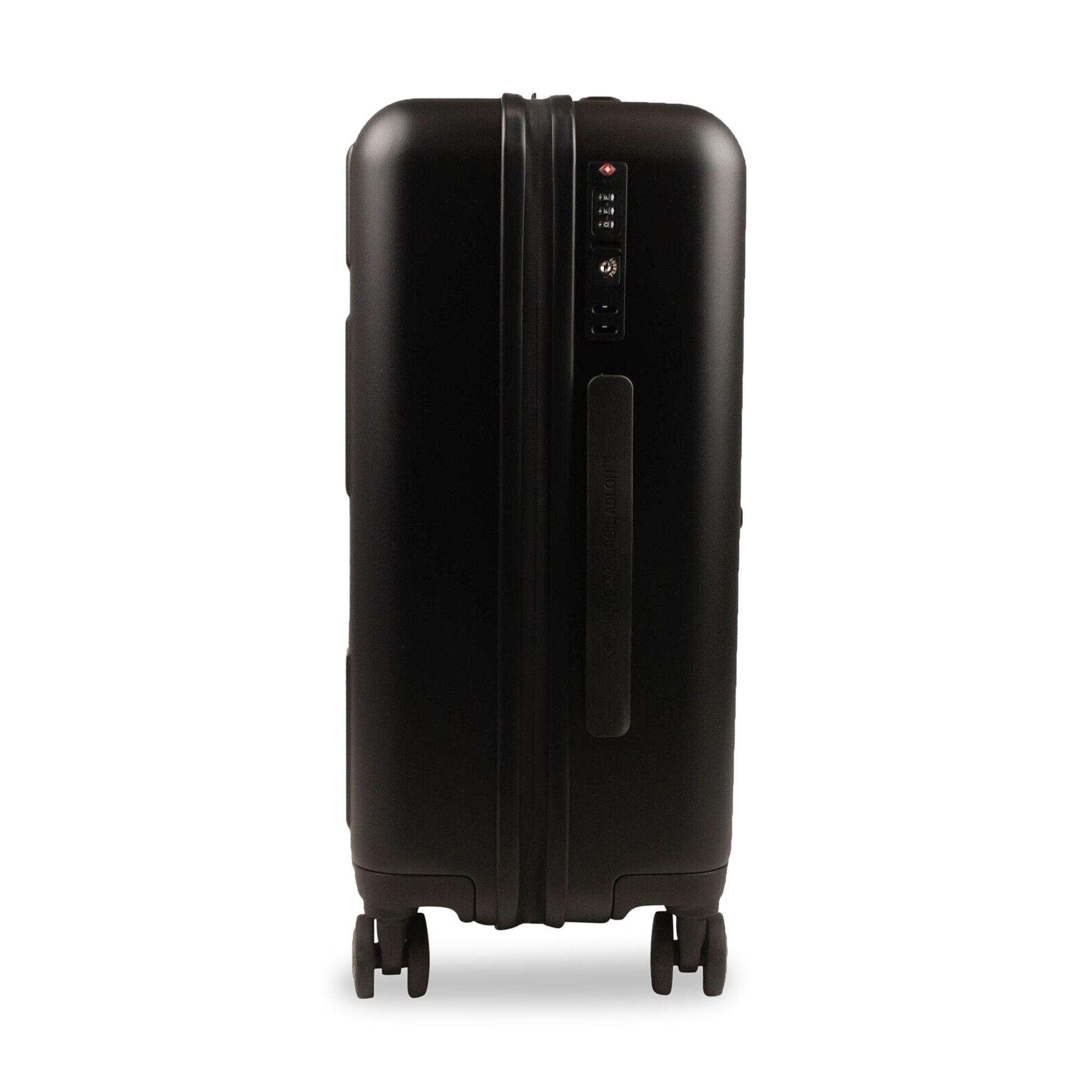 Buy Off-White Arrow Trolley Suitcase 'Black