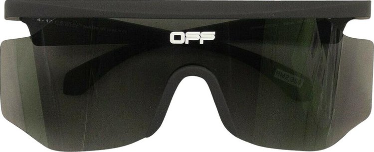 Off-White Mask Logo Sunglasses 'Black'