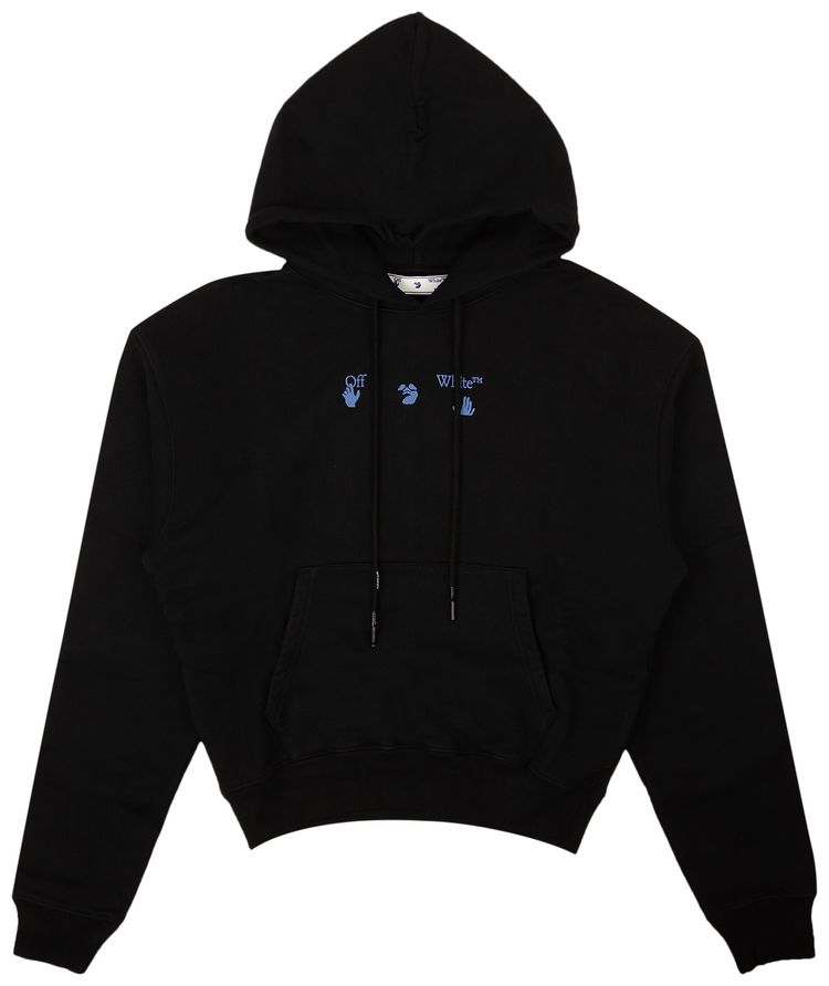Off White Liquid Mirko Hoodie Black