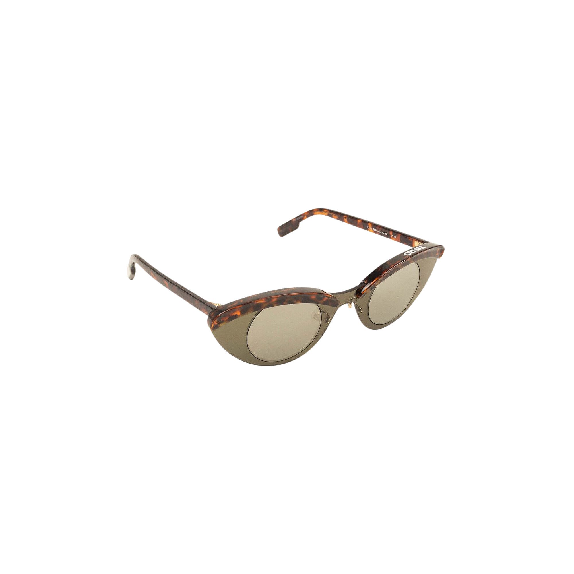 Buy Kenzo Cat Eye Reflective Sunglasses 'Black' - KZ40035U 52E | GOAT