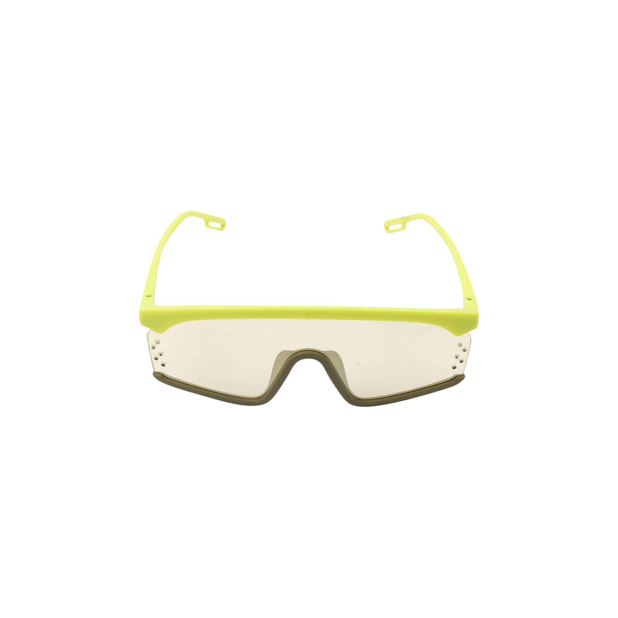 Buy Kenzo Smoke Mirror Mask Sunglasses Yellow KZ40010U 41C GOAT UK