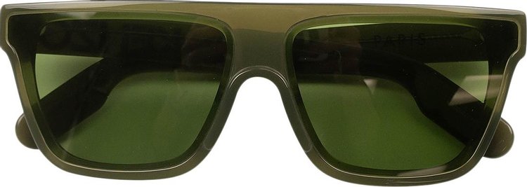 Kenzo Classic Square Sunglasses 'Green'