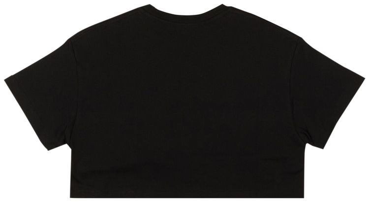 Amiri Cropped Short Sleeve T Shirt Black