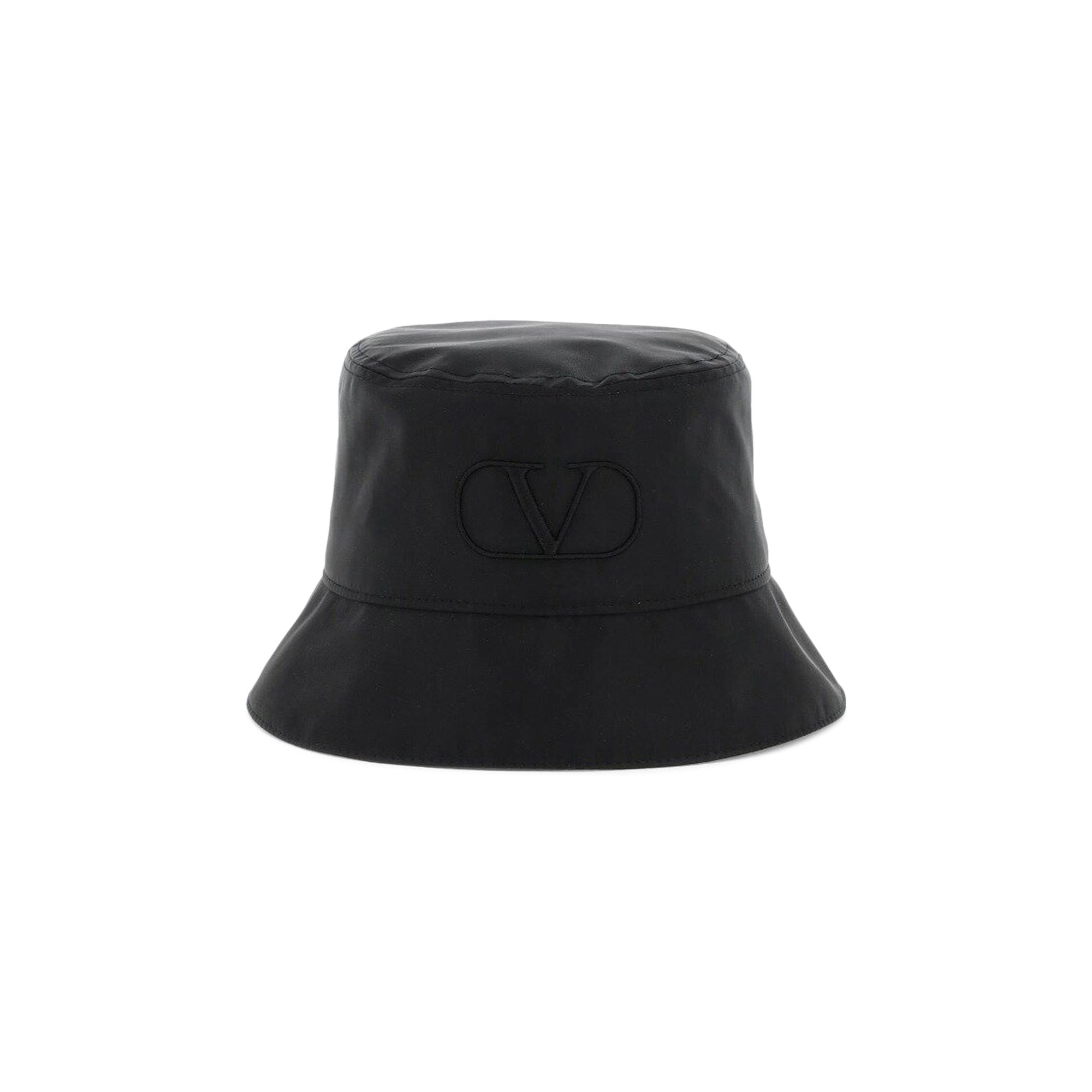 Valentino V Logo Signature Bucket Hat 'Black'