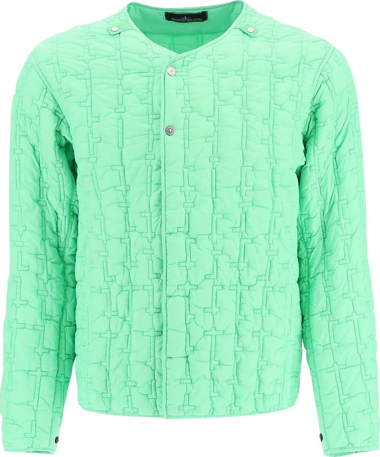 Stone Island Shadow Project Quilted Liner Jacket 'Pistacio Green'