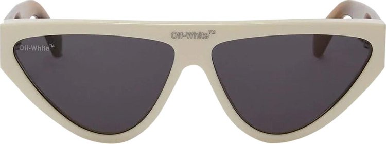 Off-White Gustav Sunglasses 'White/Dark Grey'