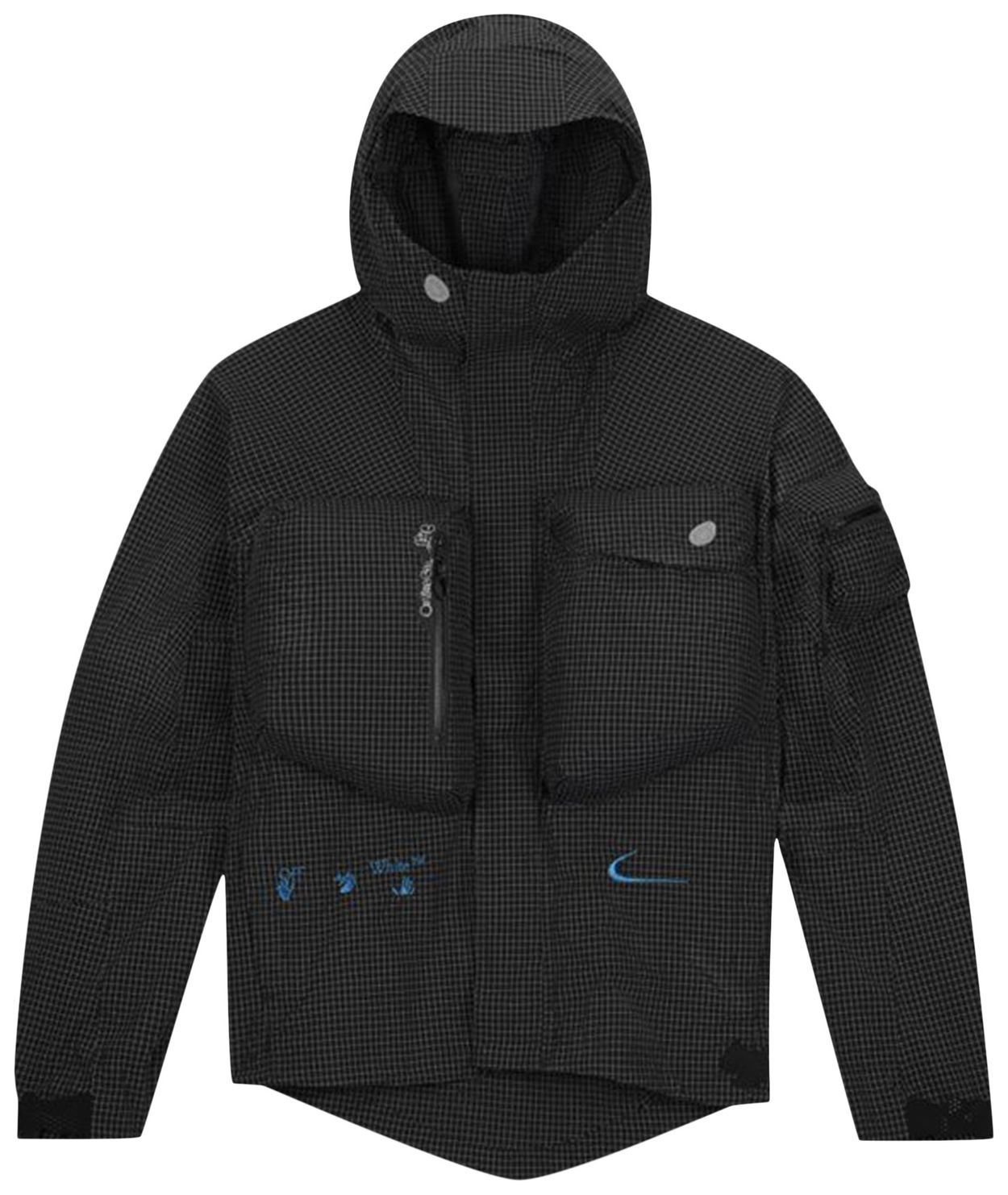 Buy Nike x OffWhite Jacket 'Black' DN1749 010 GOAT