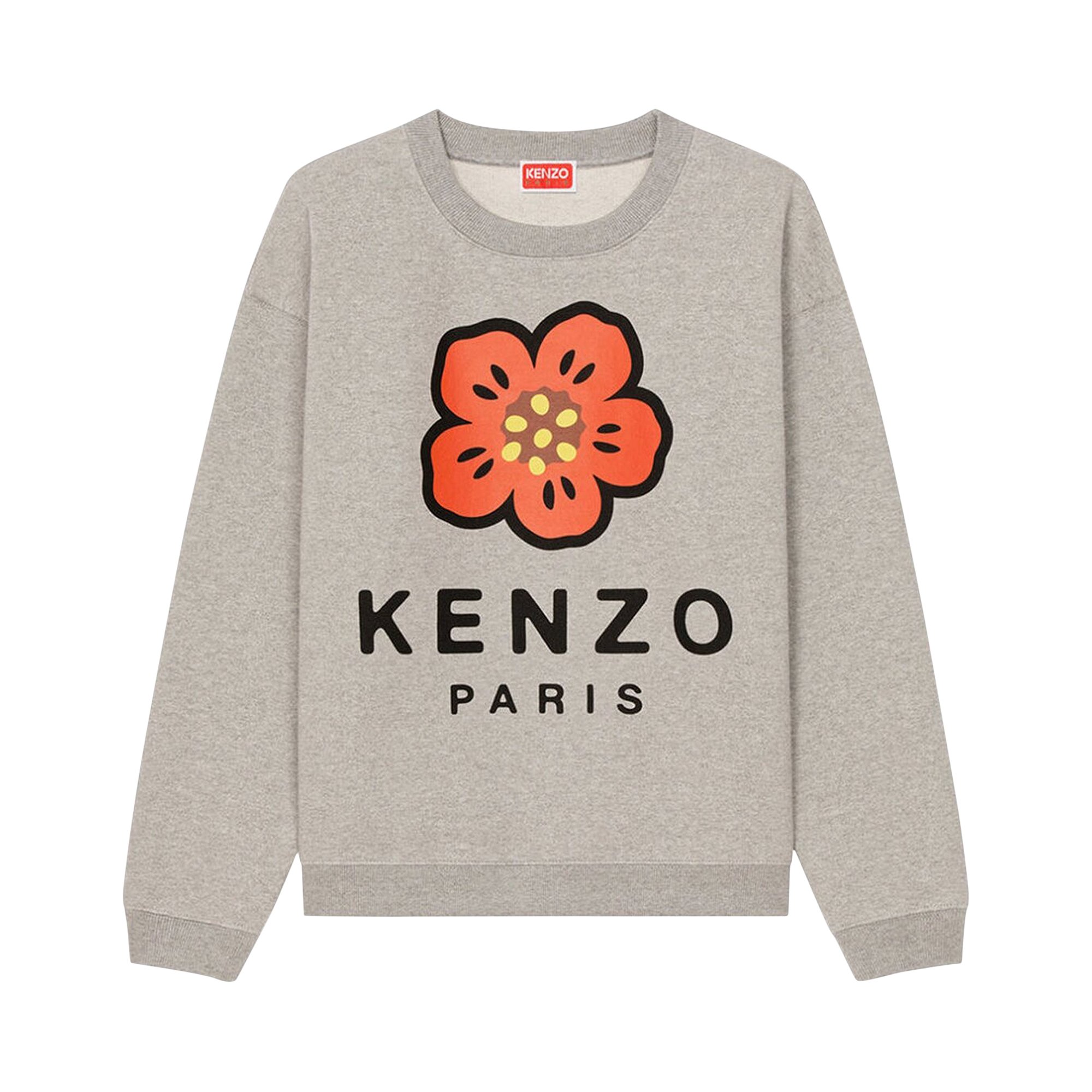 Buy Kenzo Broke Flower Sweatshirt 'Pearl Grey' - FC62SW0114ME 94 ...