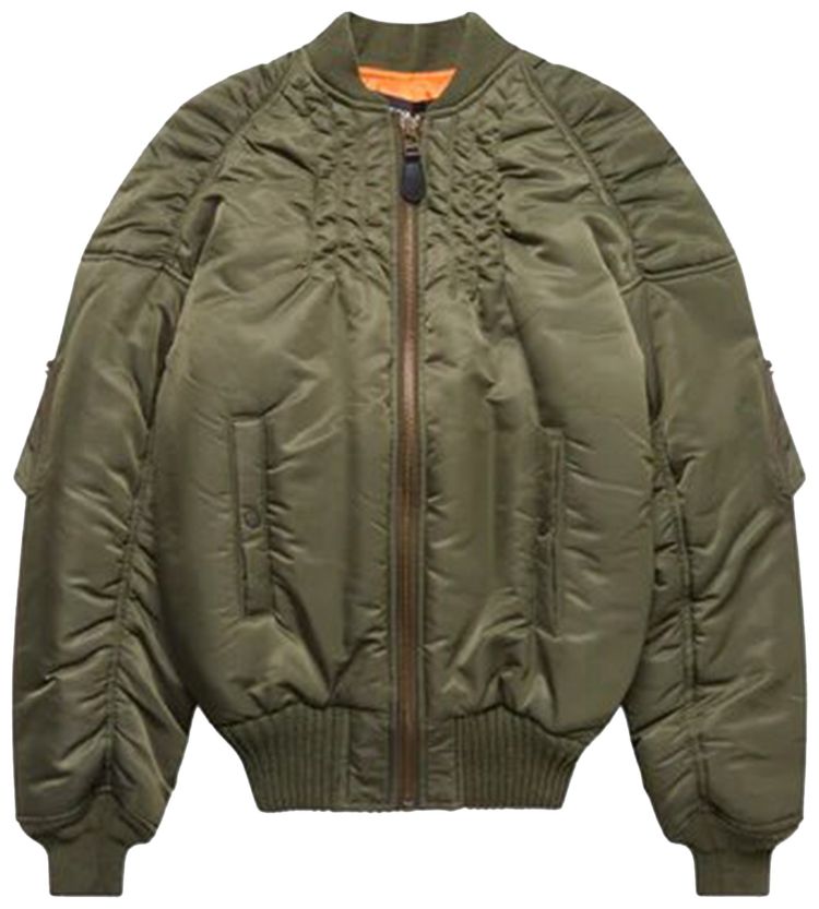 Junya Watanabe Oversized Bomber Jacket Grey