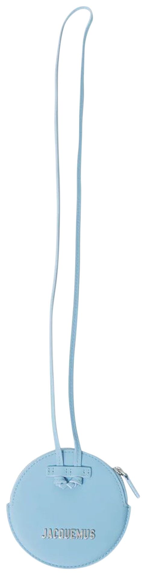 Jacquemus Le Pitchou Circle Neck Pouch Light Blue