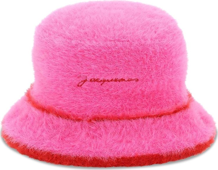 Buy Jacquemus Le Bob Neve Fluffy Bucket Hat 'Pink' - 226AC408 5080 430 ...