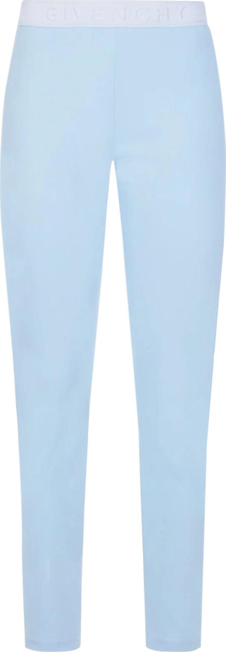 Buy Givenchy Jacquard Waistband Leggings 'Light Blue' - BW50TK3096 458