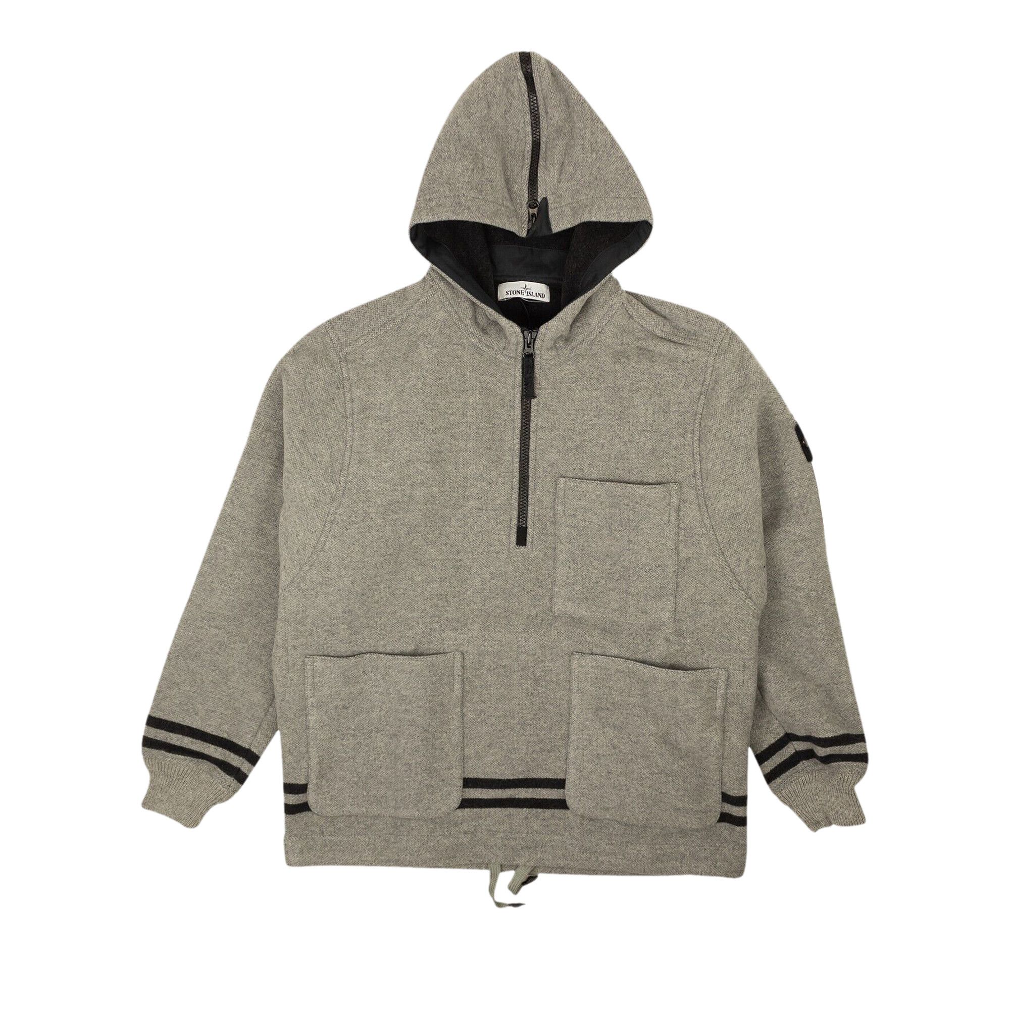 Stone island wool coat clearance