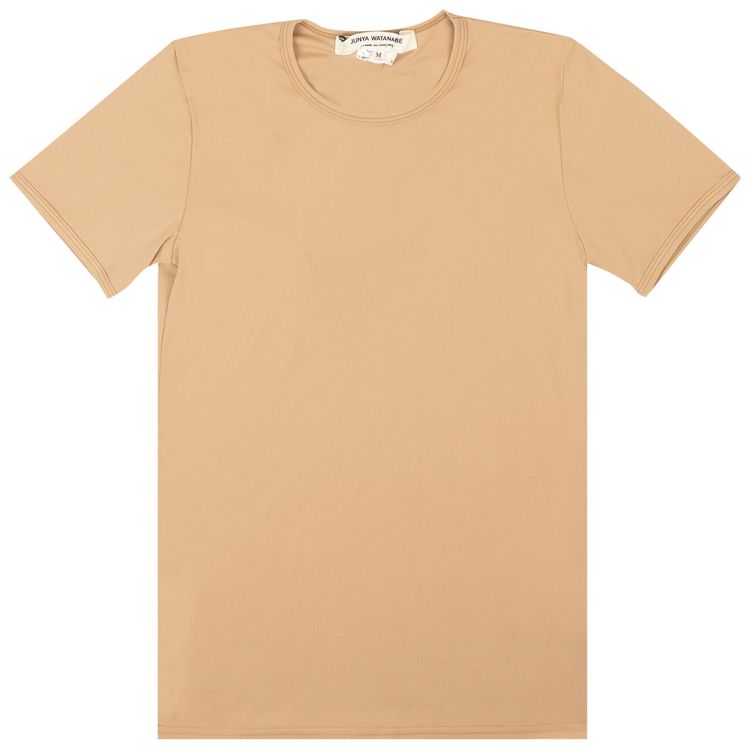 Junya Watanabe Classic Short Sleeve T Shirt Beige