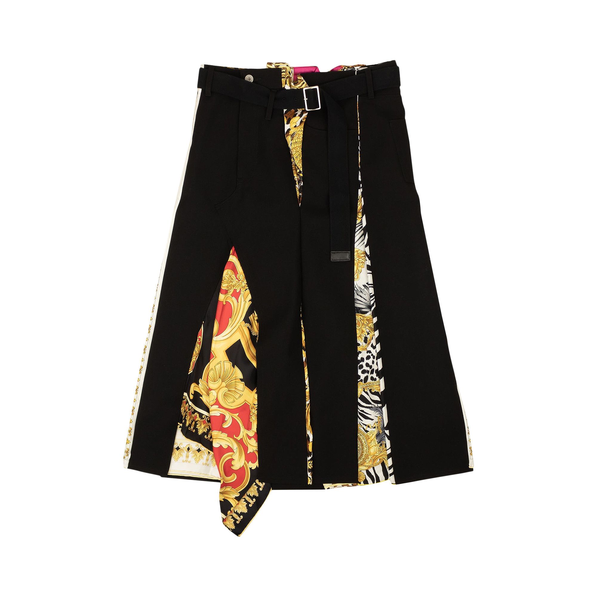 JUNYA WATANABE × VERSACE スカート Buy Junya Watanabe x Versace Scarf Asymmetric Skirt 'Black
