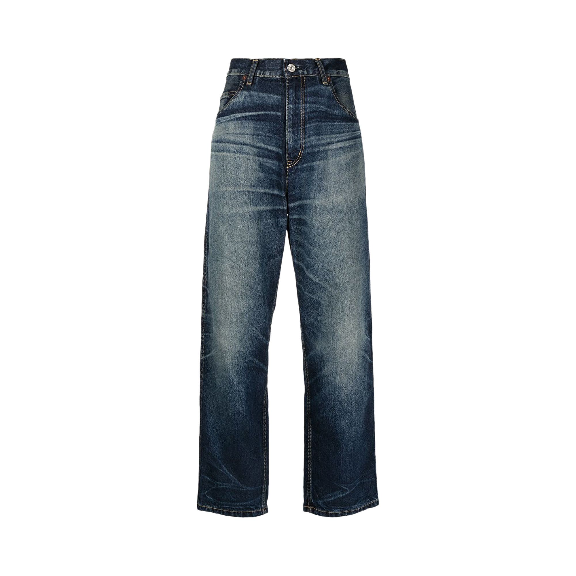 Buy Junya Watanabe x Levi s High Waisted Cropped Jeans Blue JI P102 100 1 GOAT CA