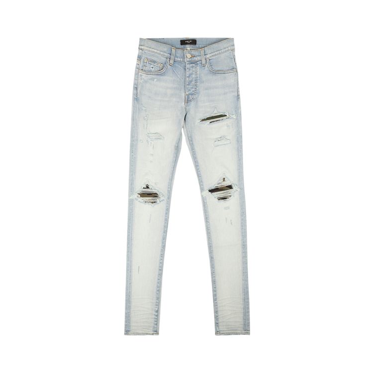 Amiri MX1 Camo Jean Blue Wash