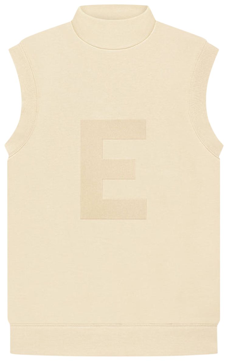Fear of God Essentials Mockneck Vest Egg Shell