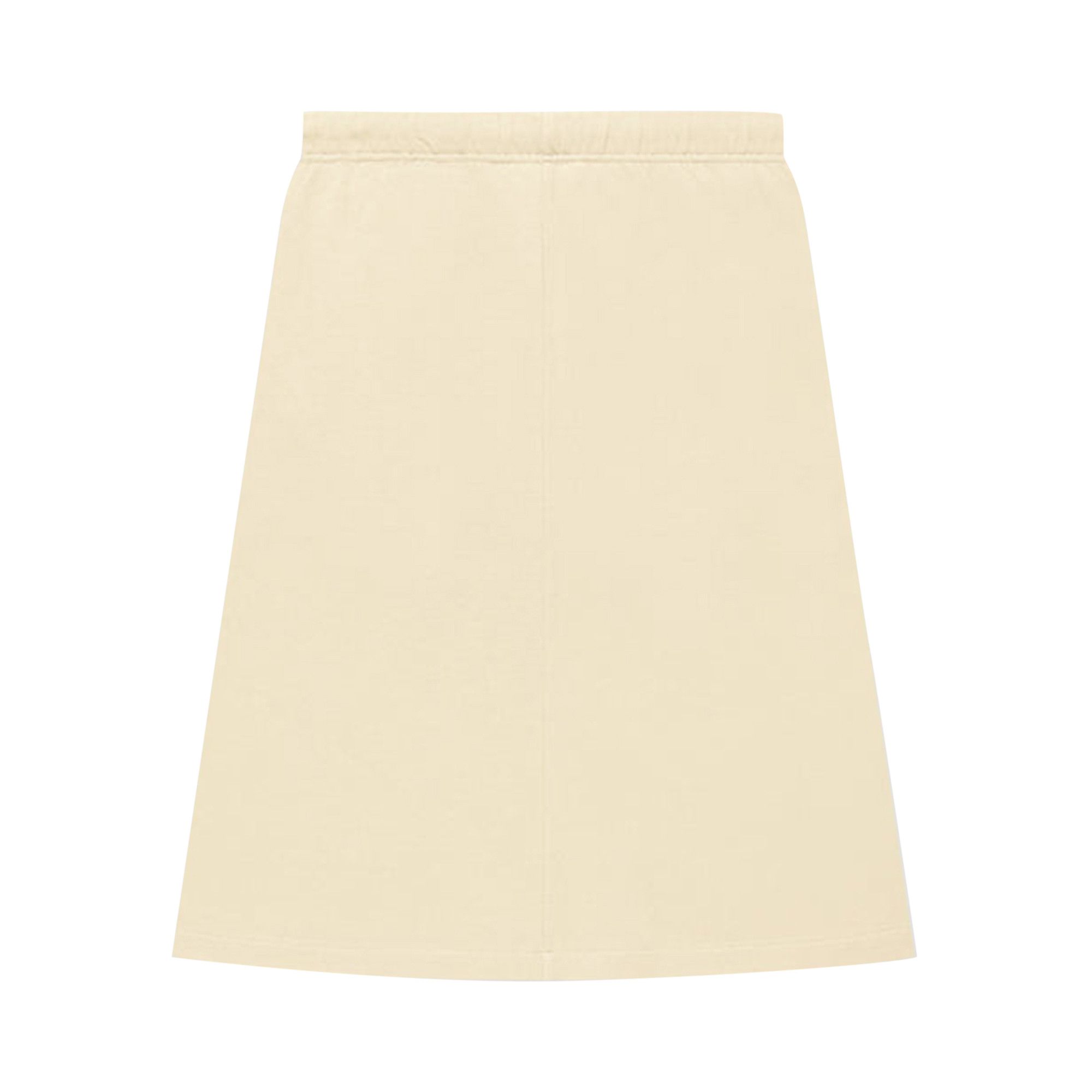 French Terry Long Skirt 'Egg Shell'