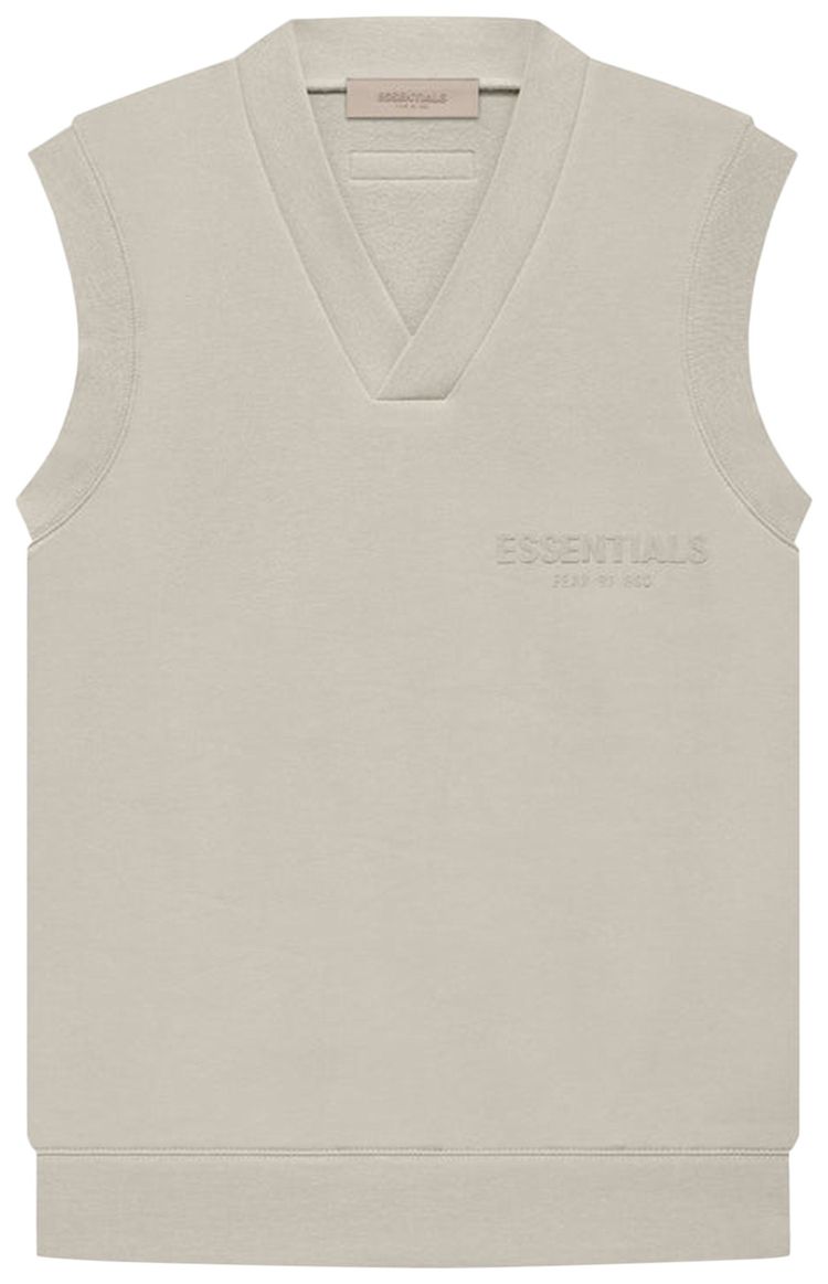 Fear of God Essentials V Neck Vest Smoke