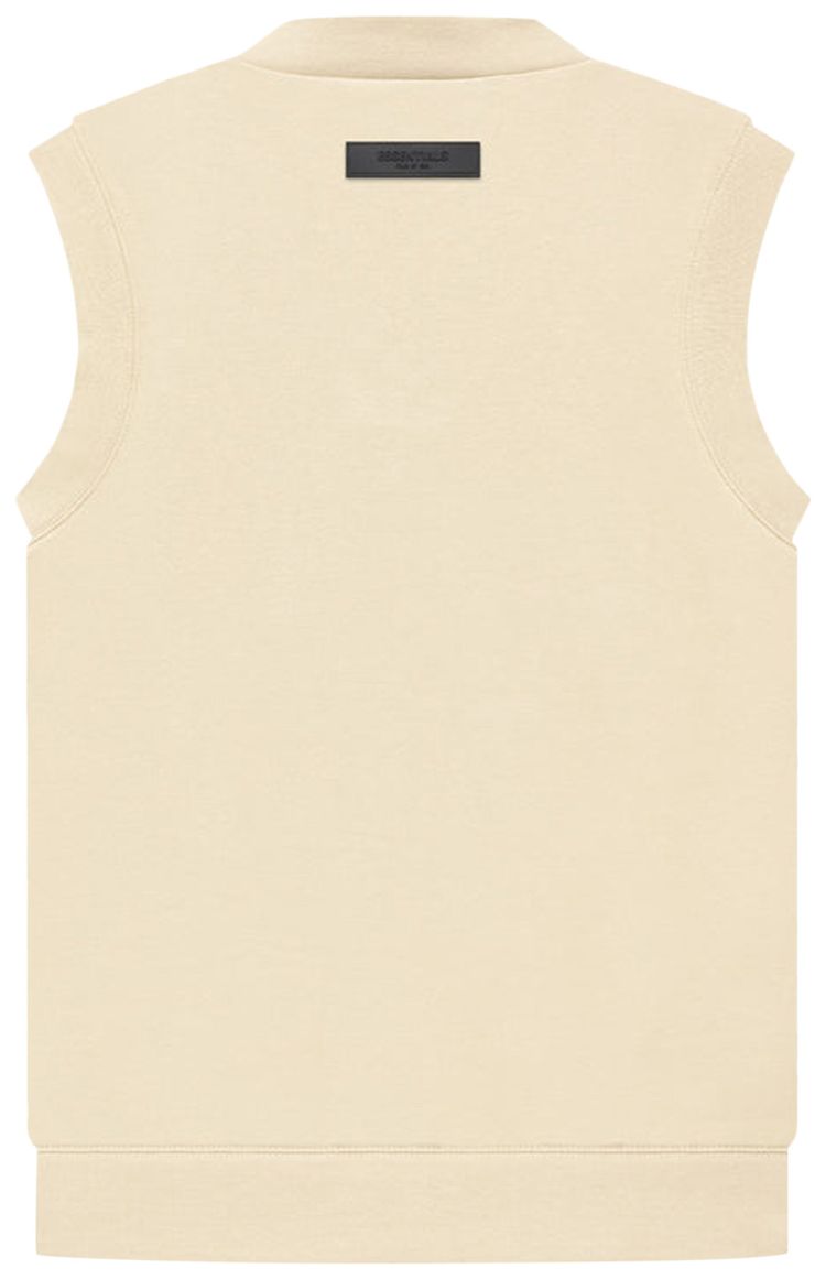 Fear of God Essentials V Neck Vest Egg Shell