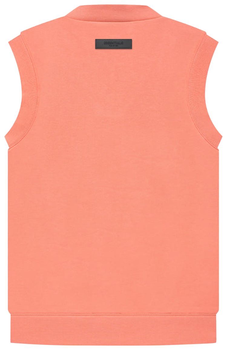 Fear of God Essentials V Neck Vest Coral