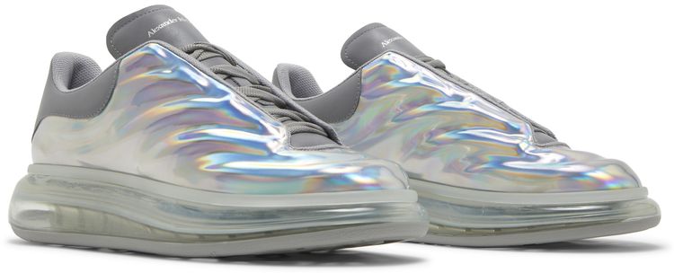 Alexander McQueen Oversized Sneaker Silver Iridescent